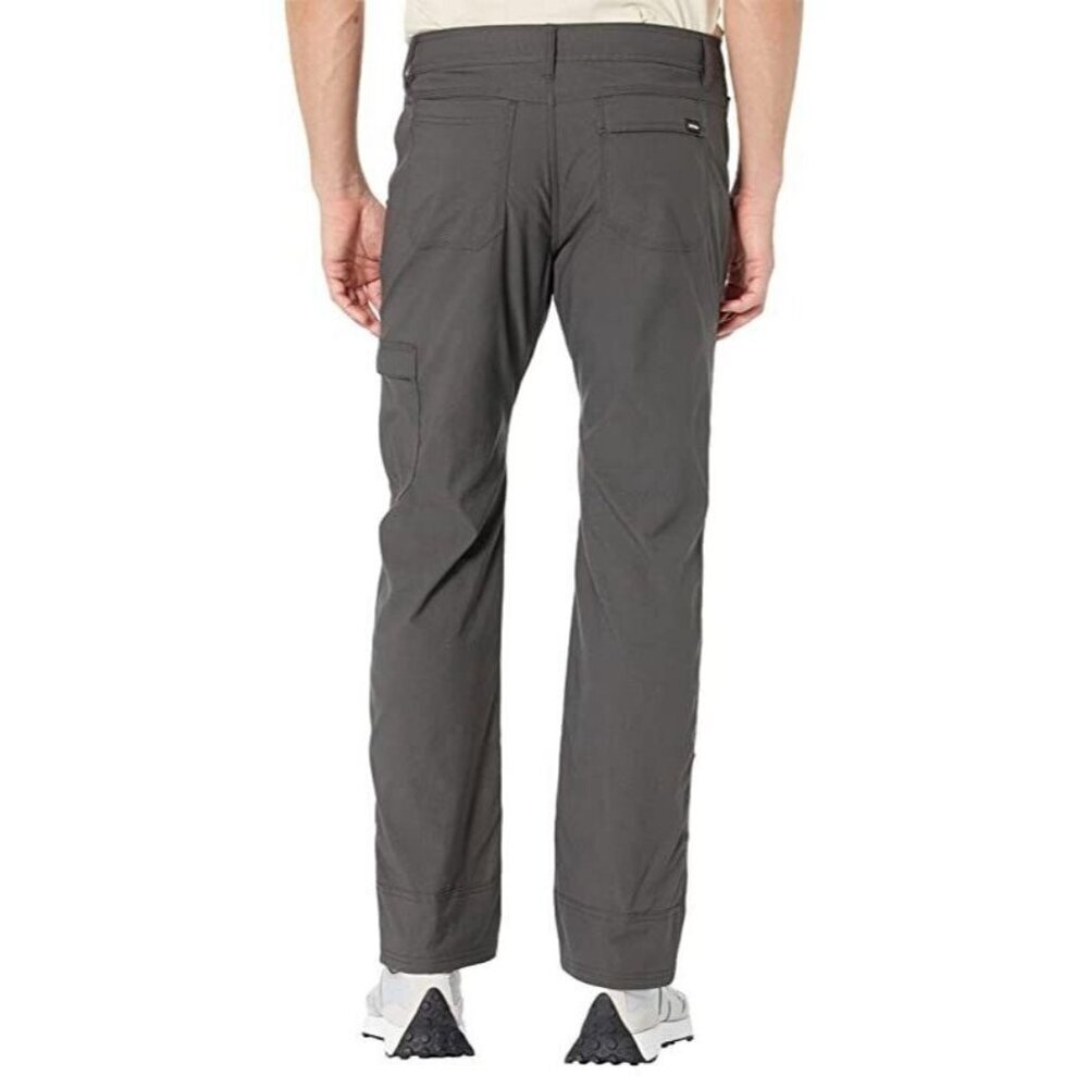 Prana Stretch Zion Pants II (Dark Iron) Men's technical pants 32 X 28 MSRP $95 - Picture 2 of 7